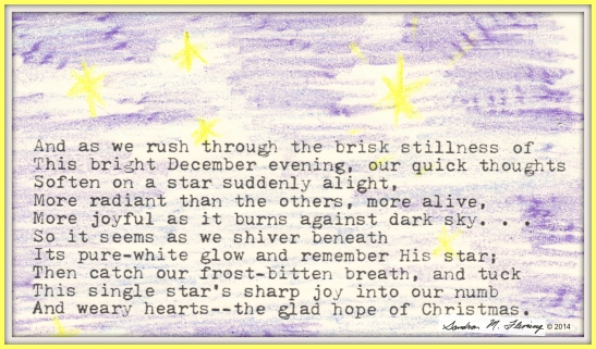 Starry Night poem